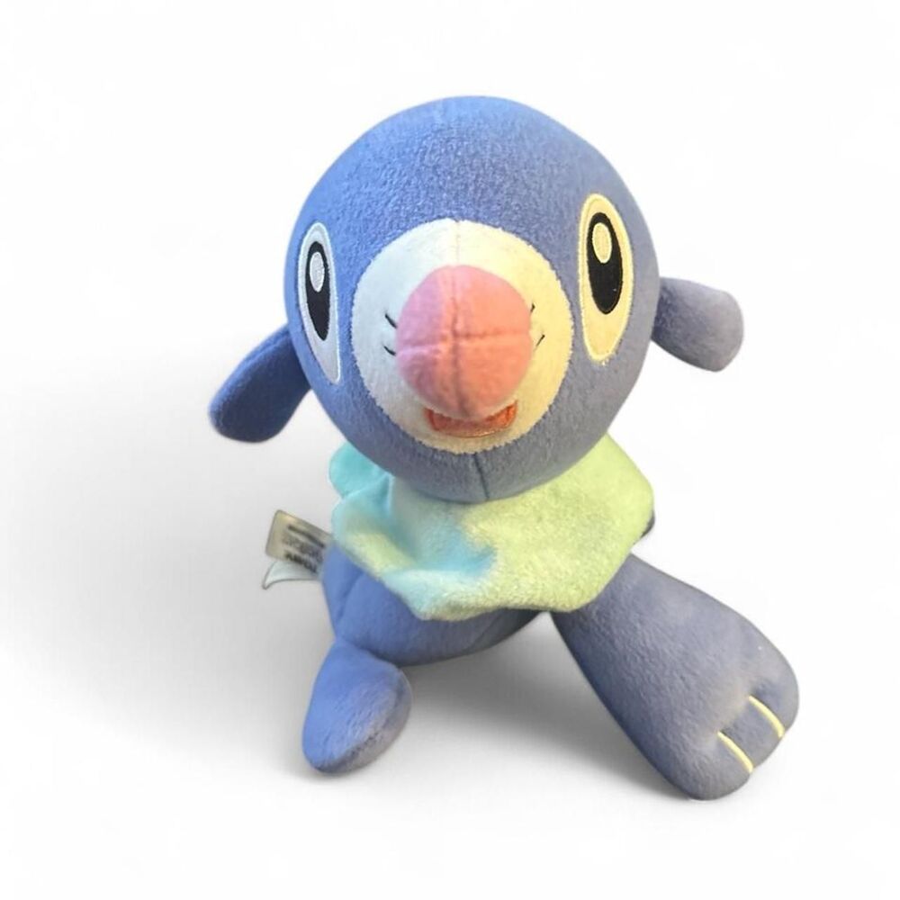 Pokemon Popplio 9" Plush Stuffed Animal 2017 Official TOMY Pocket Monster Seal